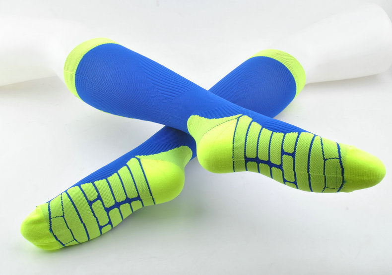 Thick outdoor sports ski riding moisture-absorbing terry towel socks long tube running function socks training socks compression socks