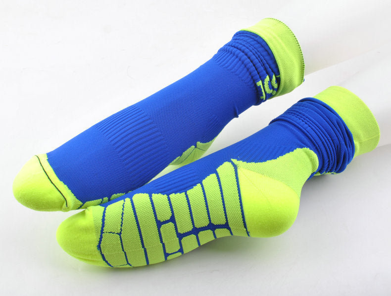 Thick outdoor sports ski riding moisture-absorbing terry towel socks long tube running function socks training socks compression socks