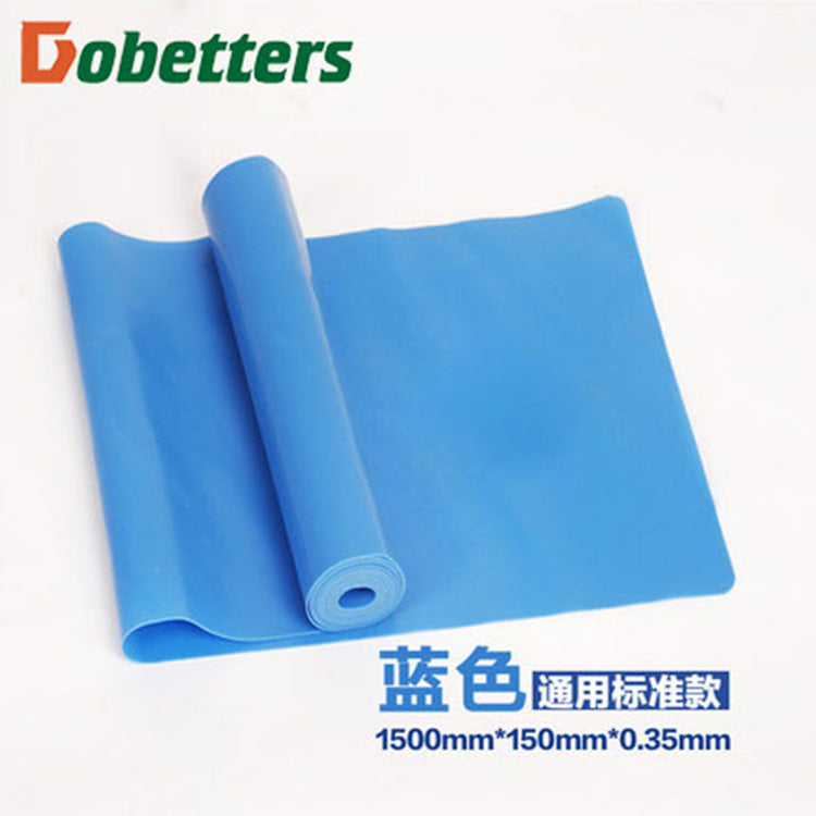 Eco-friendly and tasteless latex yoga elastic band Stretching tension sheet resistance band Pull rope Fitness tension belt