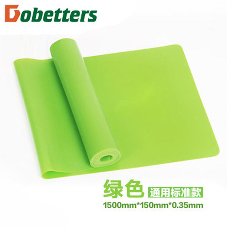 Eco-friendly and tasteless latex yoga elastic band Stretching tension sheet resistance band Pull rope Fitness tension belt