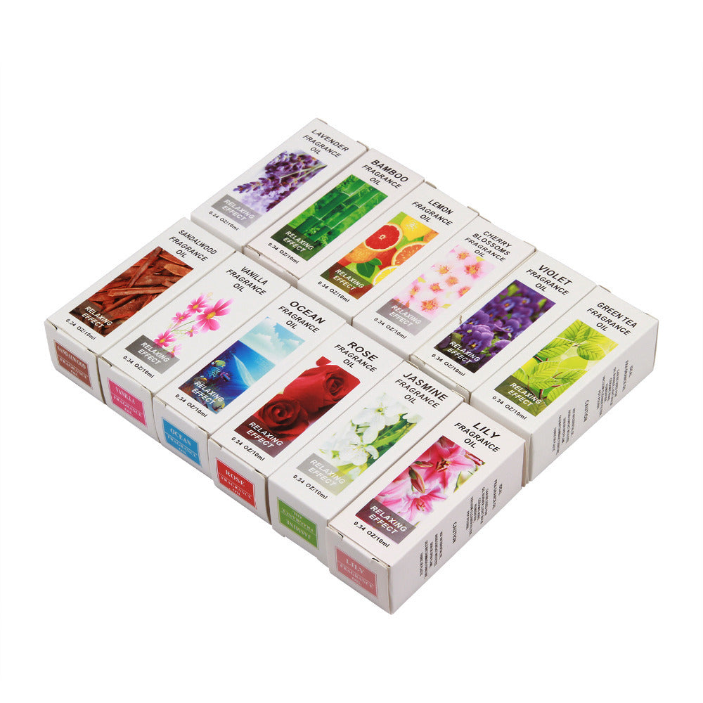 Water-soluble fragrance essential oil for aromatherapy humidifier, natural aromatic plant essential oil, factory direct sales