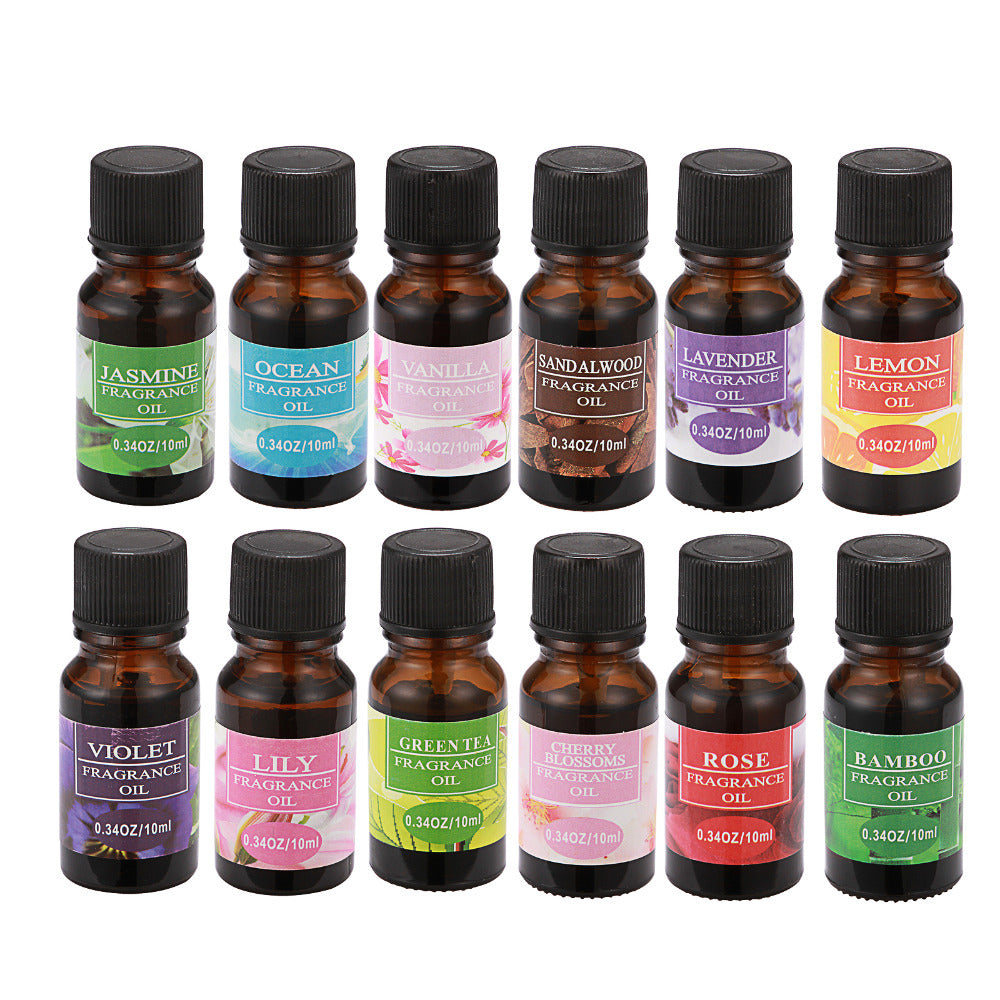 Water-soluble fragrance essential oil for aromatherapy humidifier, natural aromatic plant essential oil, factory direct sales