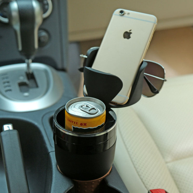 Multifunctional car water cup holder car storage box cross-border magic drink holder change coin box cup storage box
