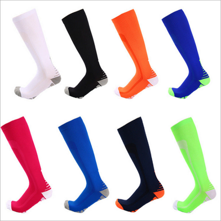 Thick outdoor sports ski riding moisture-absorbing terry towel socks long tube running function socks training socks compression socks