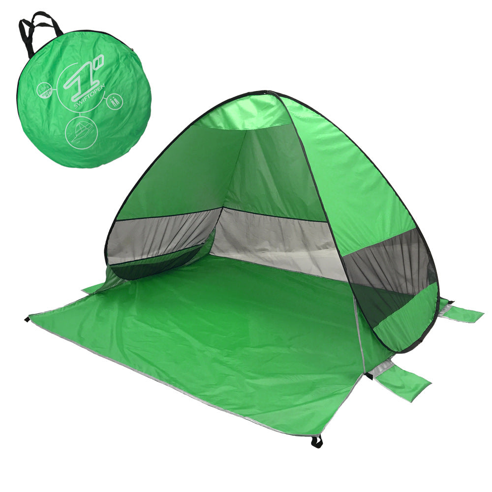 Beach tents, cross-border Amazon explosion models, automatic 2 seconds speed open beach shade OEM