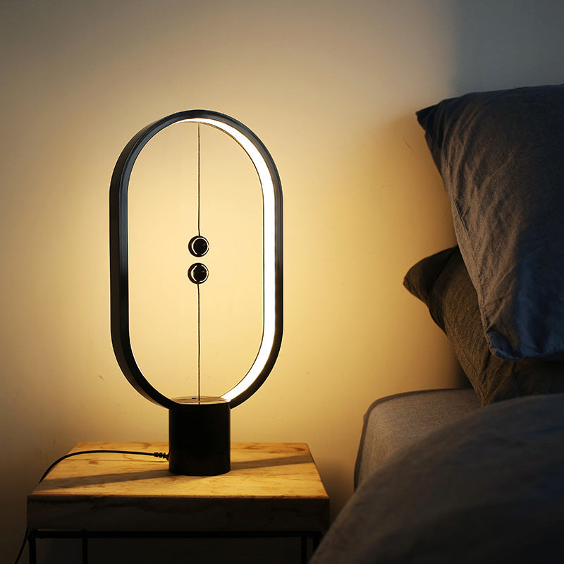 Allocacoc Heng LED Balance Lamp Night Light USB Powered Home Decor Bedroom Office Night Lamp Novel Light Christmas Gift Light
