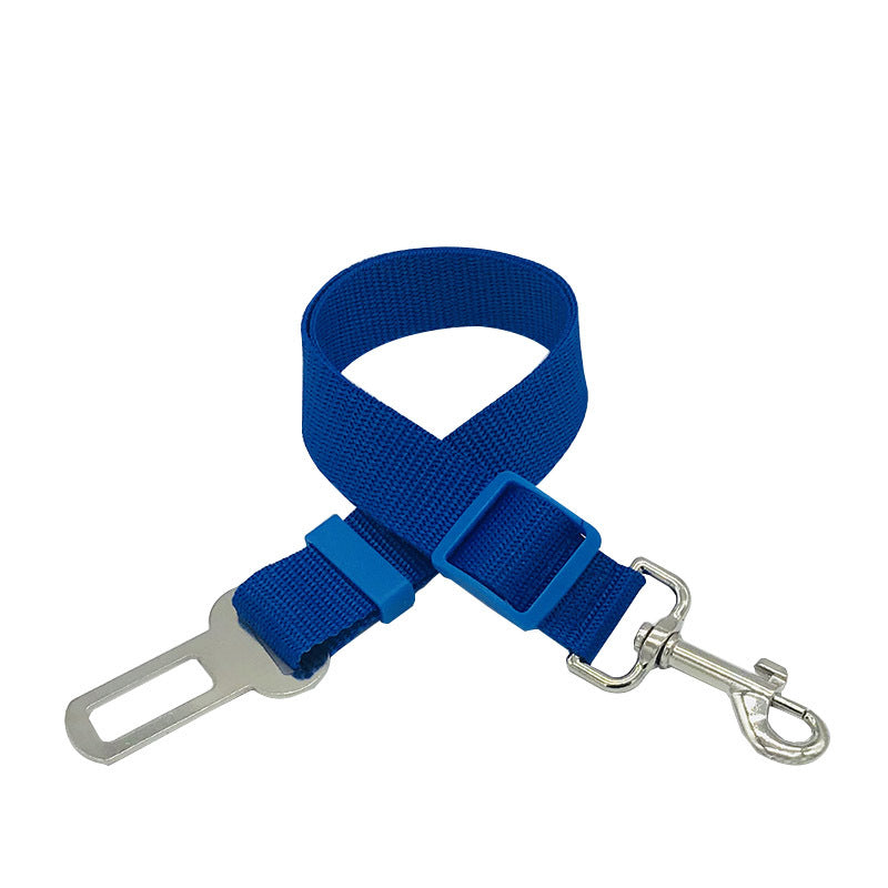 Pet supplies car retractable adjustable seat belt traction belt dog car fixed pet seat belt