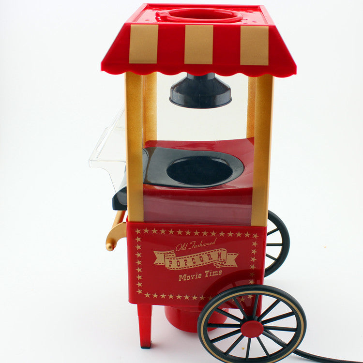 Classic car popcorn machine household cart electric popcorn machine foreign trade The popcorn machine