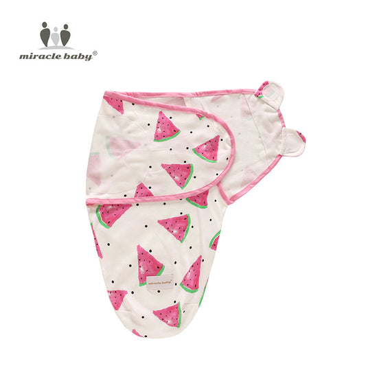 Cross-border hot-selling baby swaddle sleeping bag Newborn swaddle wrapper Spring and summer thin cotton sleeping bag