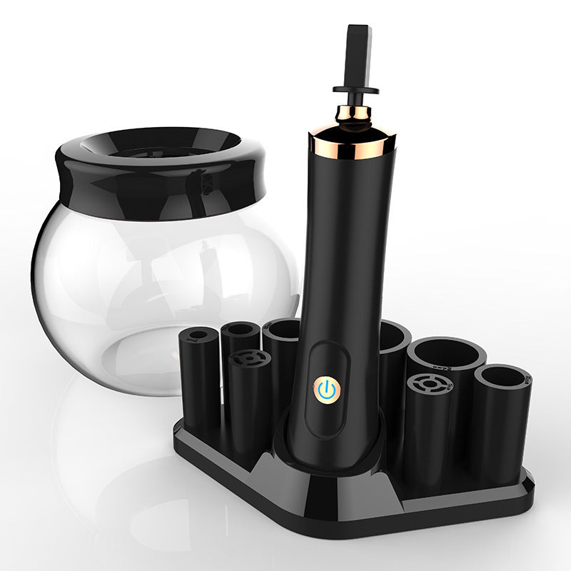 Electric Scrubber Makeup Brush Cleaner Automatic Scrub Artifact Silicone Brush Cleaning Tool Scrubber