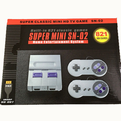 8 Bit Retro Game Mini Classic HDMI/AV TV Video Game Console with 821/500 Games for Handheld Game Players