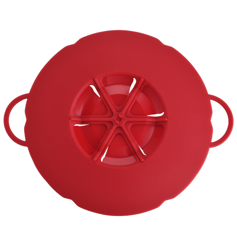 Kitchen Gadget Silicone Anti-overflow Cover Silicone Cover Household Anti-overflow Dust-proof Cover