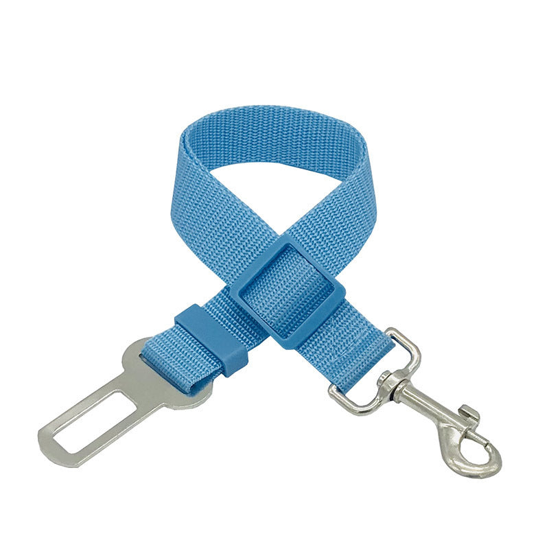 Pet supplies car retractable adjustable seat belt traction belt dog car fixed pet seat belt