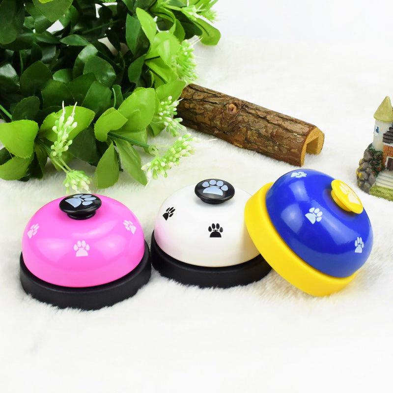 Douyin Dog Trainer Pets Ring the Bell Dogs Order Meal Cat Teddy Golden Retriever Universal Footprint Interactive Development Intelligence