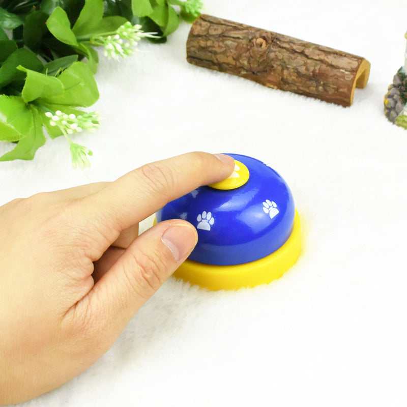 Douyin Dog Trainer Pets Ring the Bell Dogs Order Meal Cat Teddy Golden Retriever Universal Footprint Interactive Development Intelligence