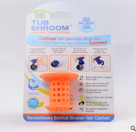 Amazon bathtub pool anti-clogging device hot sale floor drain hair hair filter cleaning collector
