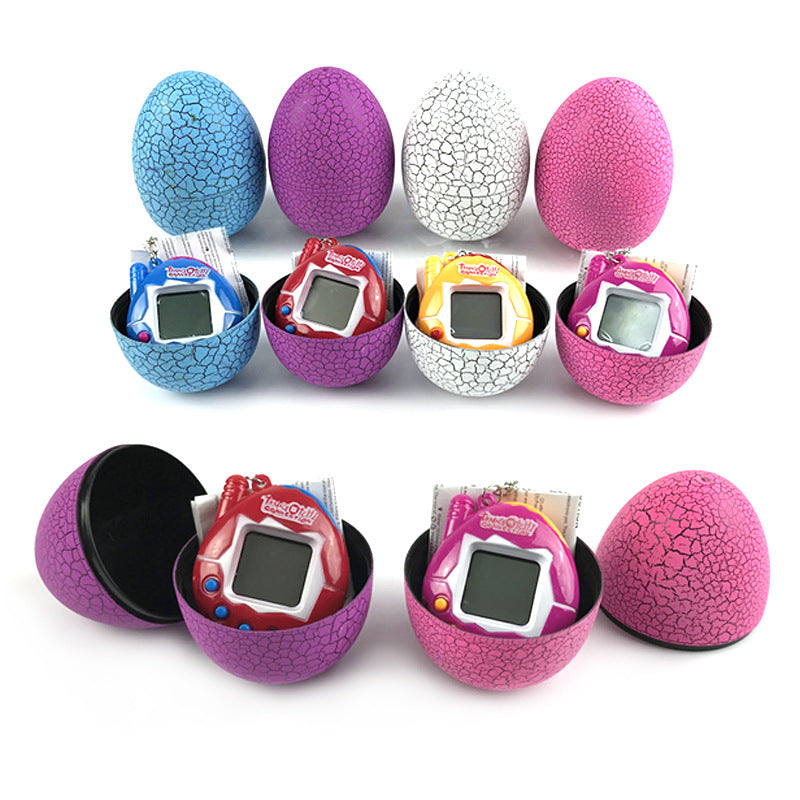 Electronic Pet Machine Cracked Egg Packed Electronic Cultivation Game Machine Tumbler Egg Toy Foreign Trade Amazon Cross-border
