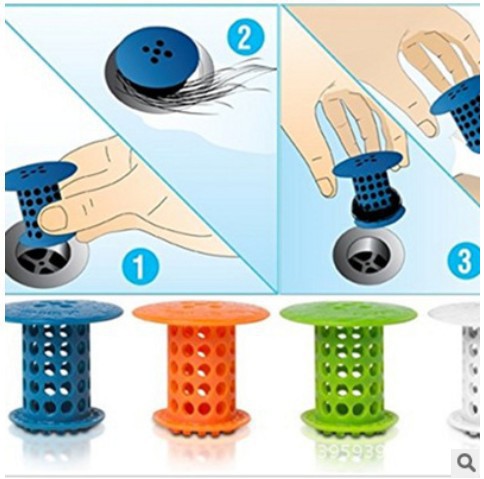 Amazon bathtub pool anti-clogging device hot sale floor drain hair hair filter cleaning collector