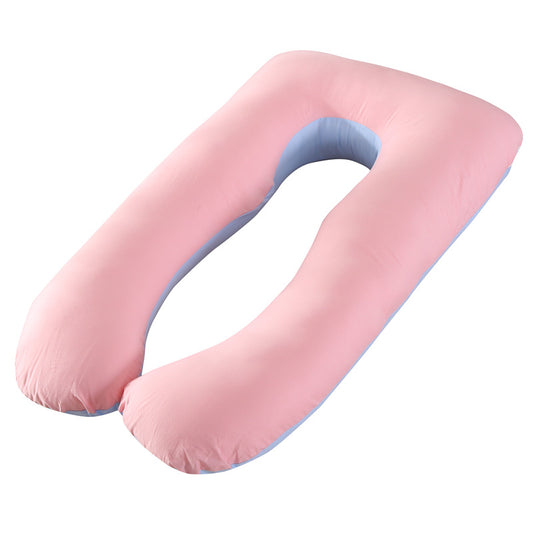 Multifunctional maternity pillow side pillow cotton removable and washable U-shaped nap pillow cushion factory direct sales