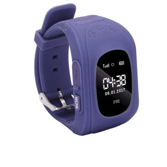 Anti Lost Q50 OLED Child GPS Tracker SOS Smart Monitoring Positioning Phone Kids GPS Baby Watch Compatible IOS & Android