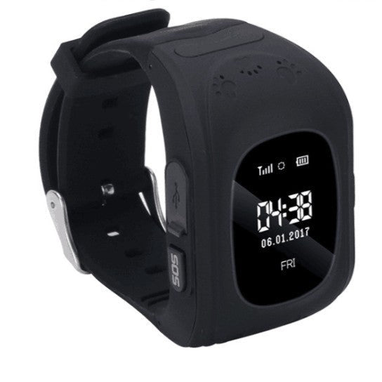 Anti Lost Q50 OLED Child GPS Tracker SOS Smart Monitoring Positioning Phone Kids GPS Baby Watch Compatible IOS & Android