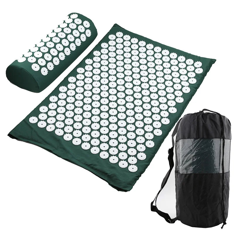 Massager Cushion Massage Yoga Mat Acupressure Relieve Stress Back Body Pain Spike Mat Acupuncture Mat