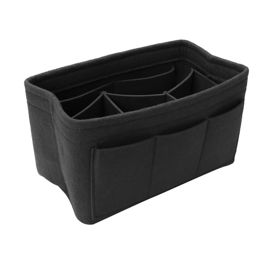 Felt Makeup Bag Organizer Insert Bag Handbag Multi-functional Travel Cosmetic Case Girl Toiletry Storage Bags 2019
