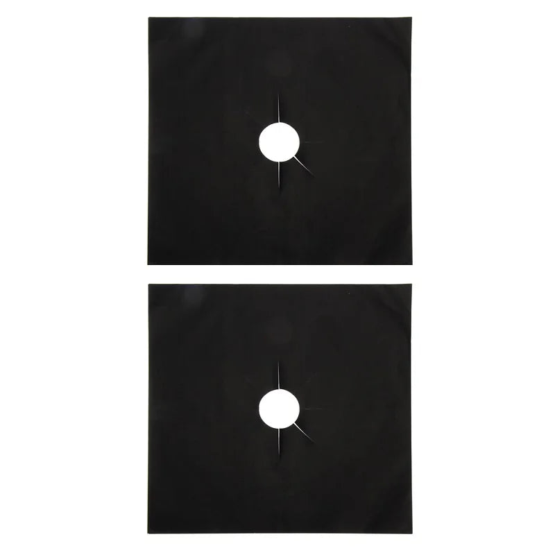 1/2/4pcs Stove Protector Cover Liner Non-Stick Aluminum Foil Dishwasher Safe Protective Foil Kitchen Accessories Dropshipping