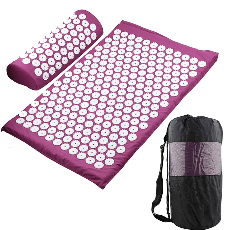 Massager Cushion Massage Yoga Mat Acupressure Relieve Stress Back Body Pain Spike Mat Acupuncture Mat
