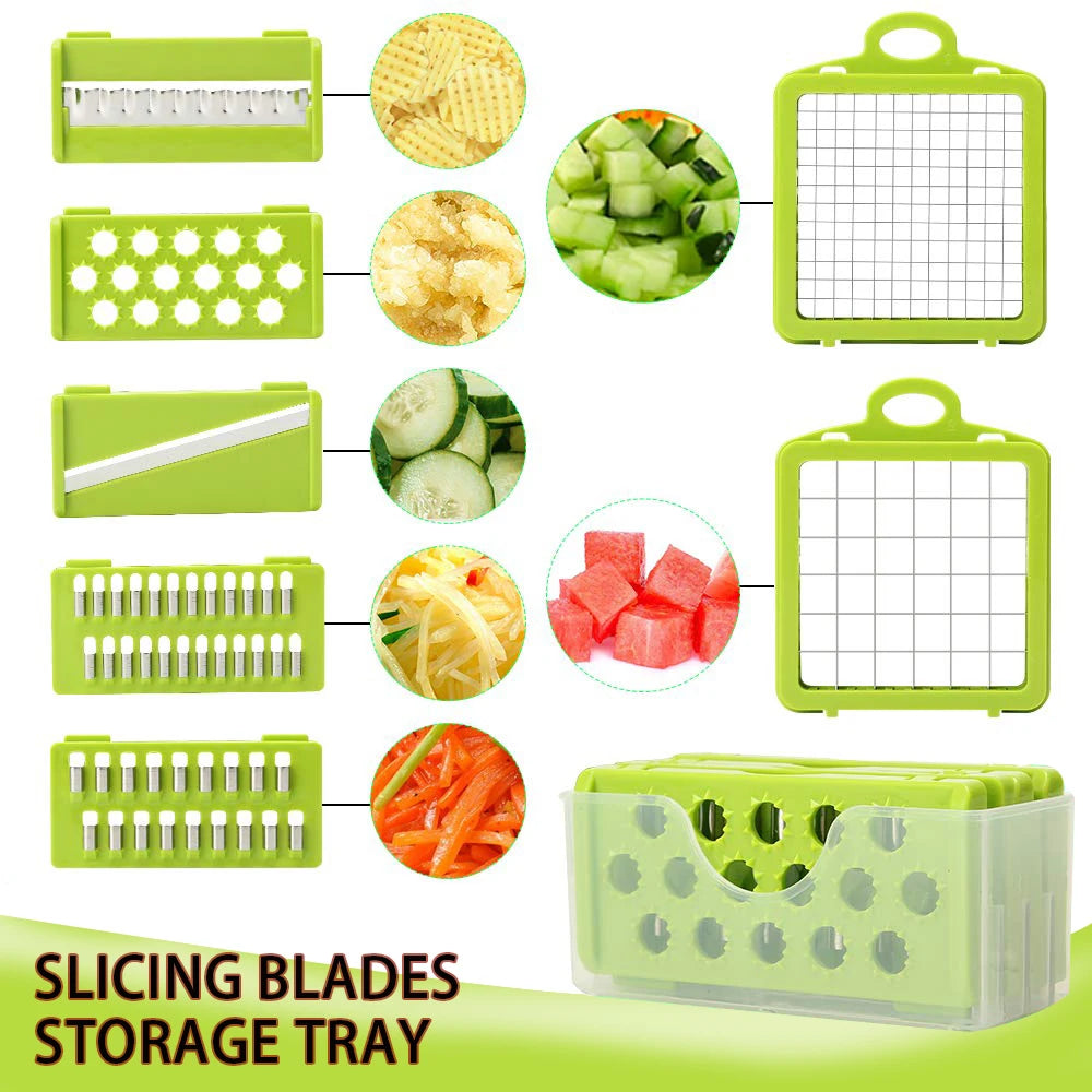 vegetable cutter multifunctional Mandoline Slicer Fruit  Potato Peeler Carrot Grater Kitchen accessories basket vegetable slicer