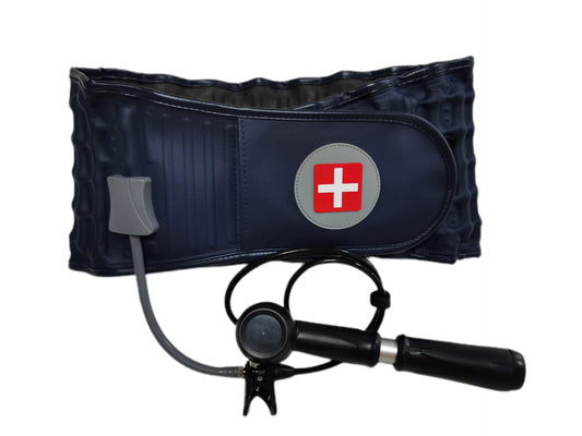 Supply inflatable waist belt elderly health care products lumbar disc herniation lumbar traction belt lumbar traction device