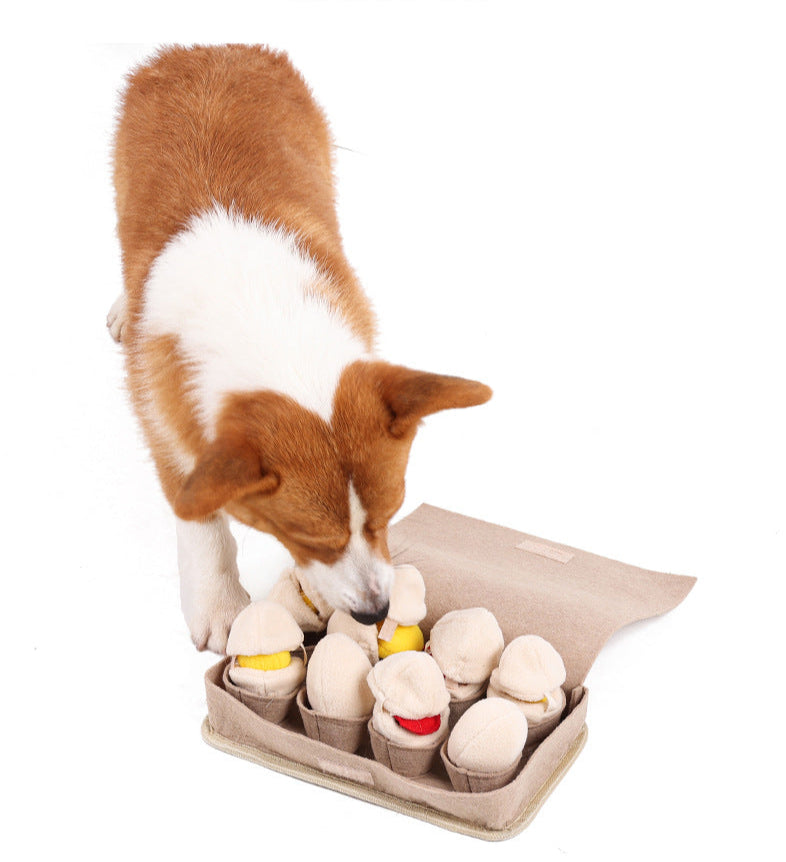 New Egg Blind Box Sniffing Pet Supplies Interactive Playing Pet Toys Hiding and Leaking Food Interactive Dog Toys