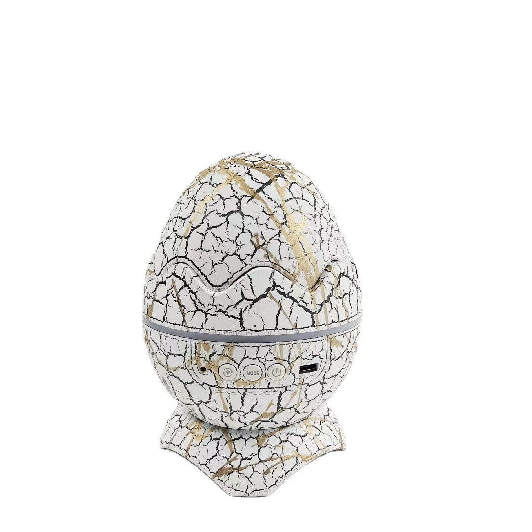 Amazon's best-selling dinosaur egg cracked starry sky lamp water ripple laser projection bluetooth speaker night light atmosphere lamp