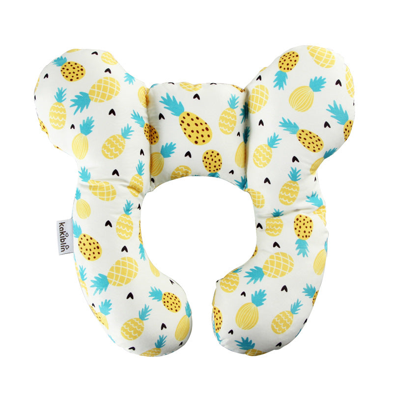 Child pillow baby bed U-shaped travel car safety seat neck guard fixed stereotyped stroller pillow spot wholesale