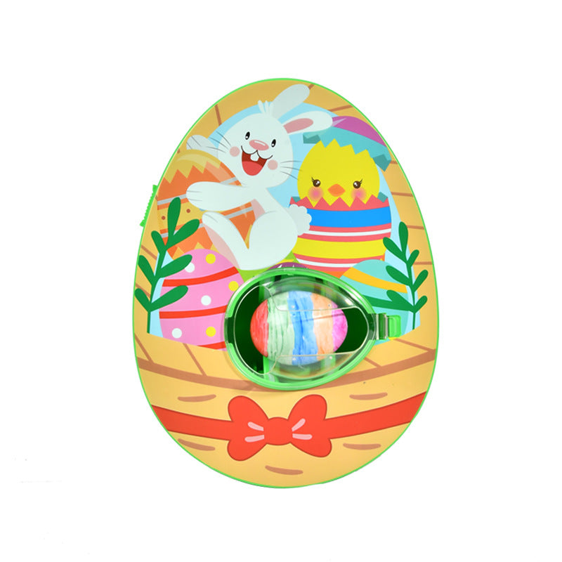 New Easter Electric DIY Painted Egg Decoration Ball Toy Children Egg Rabbit Easter Gift Wholesale