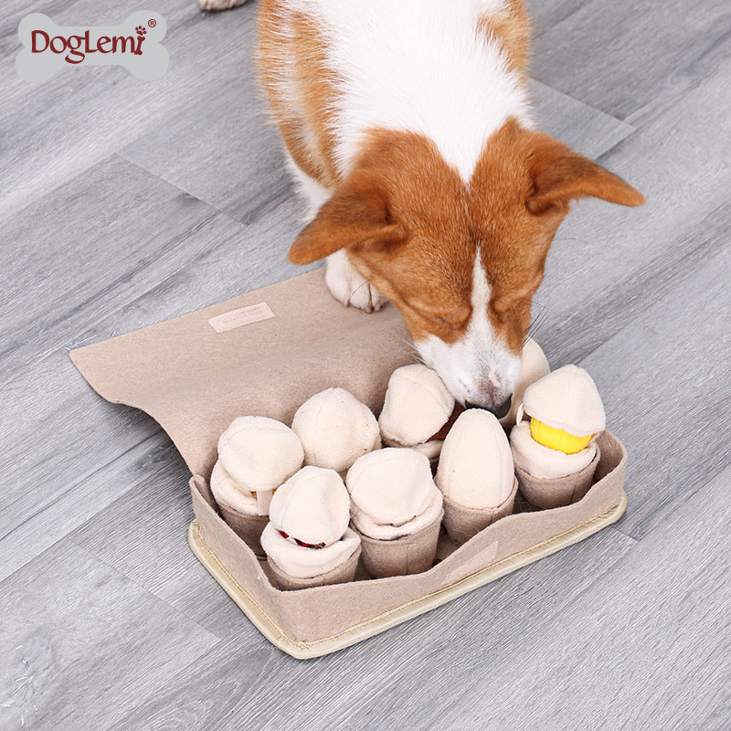 New Egg Blind Box Sniffing Pet Supplies Interactive Playing Pet Toys Hiding and Leaking Food Interactive Dog Toys