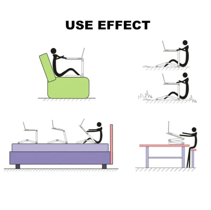 Cooling Laptop Table