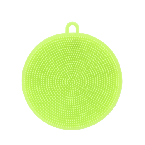 Douyin with the same type of pot washing brush decontamination multi-function melon and fruit vegetable cleaning cloth non-stick oil Kui kitchen silicone cleaning brush